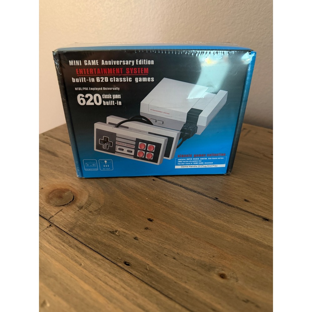 Mini Game Anniversary Edition Entertainment System 620 Built-in Classic Games